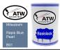 Preview: Mitsubishi, Rapis Blue Pearl, B01: 500ml Lackdose, von ATW Autoteile West.